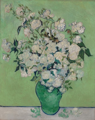 met-european-paintings:Roses by Vincent van Gogh, European PaintingsThe Walter H. and Leonore Annenb