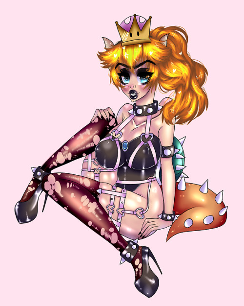 Finally finished Bowsette! &lt;3