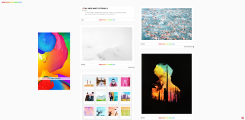 THEME #71 REVAMPED!! ··· PREVIEW | CODE | CREATOR + MORESpecifics: 3 Sidebar Images (250px x 450px /