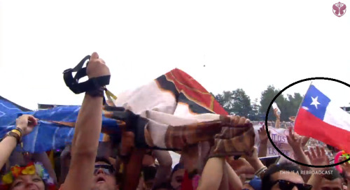 belenromero-m:  Chile en Tomorrowland 2014 :D 