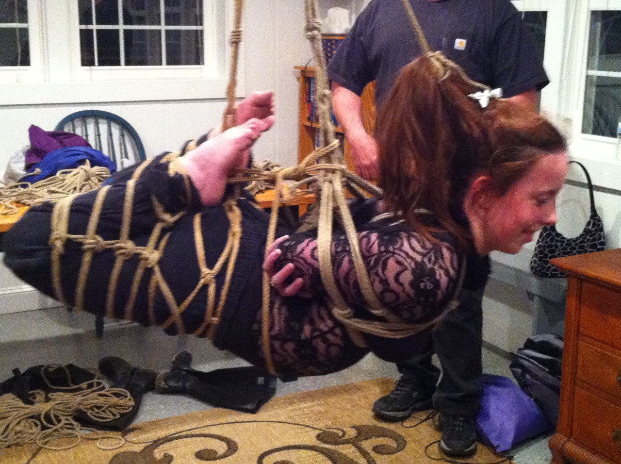 dancinglittle: My First Suspension - was so much fun. I couldn’t stop laughing