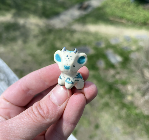 Helios cows will be back for the May 5th Etsy update, as well as new lil Turquoise cloud friends.  I