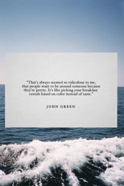 prevalere:  this is why I love John Green