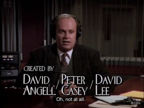 Frasier you absolute shithead.