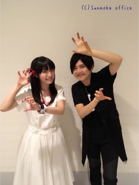 Ishikawa Yui (Mikasa) shares more photos from the Shingeki! Kyojin Chuugakkou Reading & Live Event on July 3rd, 2016! Here she poses with Kobayashi Yuu (Sasha) and Inoue Marina (Armin), and she also goofs off with Kaji Yuuki (Eren)!Previous photos