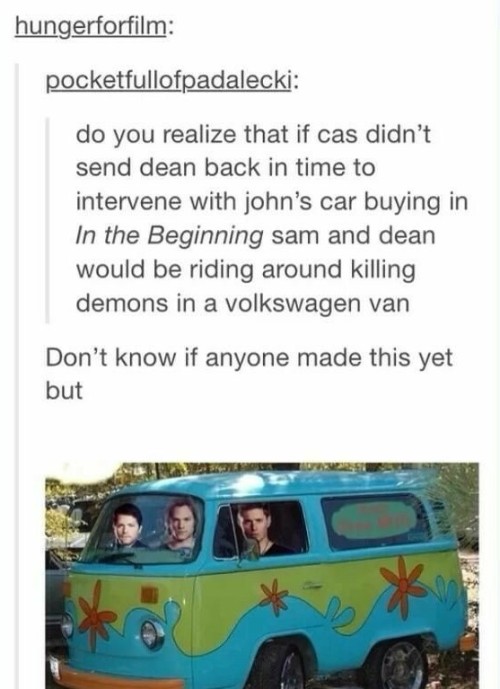 quailpower:Some more of my favourite classic tumblr SPN posts. If anyone has the originals, hit me up!