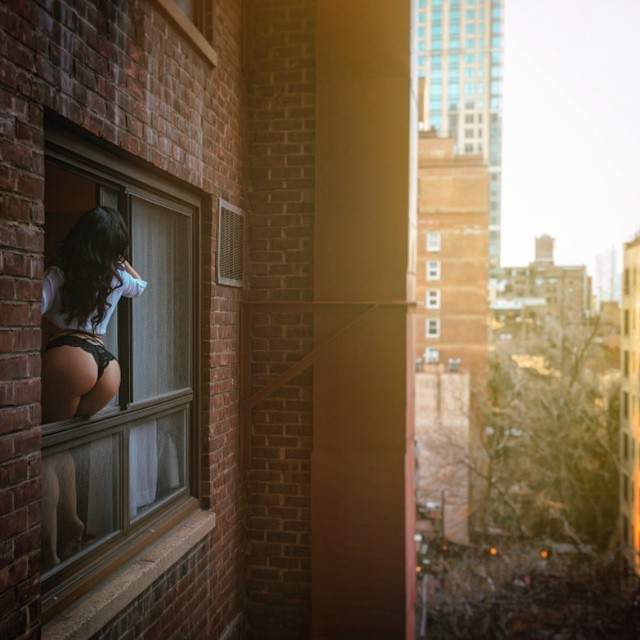 elhartista:  Lower Manhattan Sunset 🌇 © elhartista with @alyssapettinato 😋