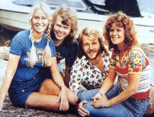 This picture of ABBA is very important to me.