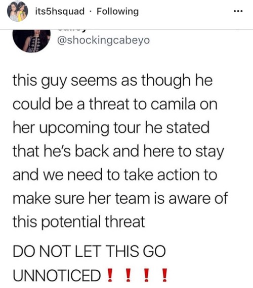 jumpscared-by-the-toaster - IMPORTANT‼️‼️‼️Do whatever you can to try and get Camila and her team...