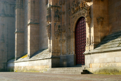 Salamanca Cathedral, Castile and León, Spain. VIA.