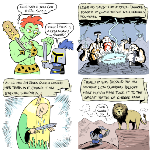 markocomics:  My Girlfriend is An Orc Warlord!