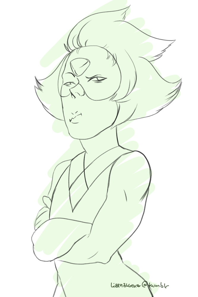 lizenzkreuz: quick after work Perdito sketch i dont even watch steven universe that