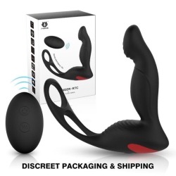 Bbrington:  Double Pleasure Is Yours With This Premium Prostate Massager With Cockring