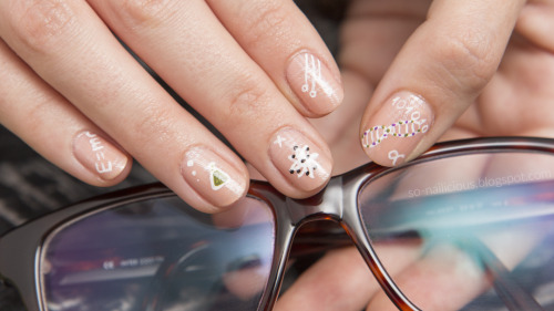  40 Great Nail Art Ideas Challenge - Week 3: GeeksMore photos + a review  of Temix Peel Off base fro