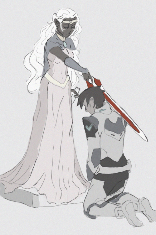 embersthrace: @allurance-week‘s prompt for the last day is AU, so my mind went to Guinevere &a