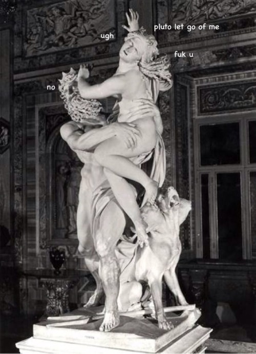 Pluto and Proserpina. Gianlorenzo Bernini. Counter Reformation Baroque.