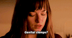50shades: Ana + putting Christian in his place i.e. being the headstrong woman she
