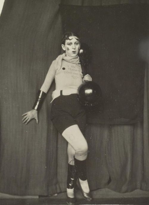 Don’t Kiss Me I’m in Training, 1927, Claude Cahun and Marcel Moore