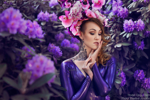 latexandfetish:_Rhododendron VII. by josefinejonssonphoto