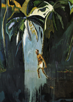 Peter Doig  Pelican, 2004   (275 x 200 cm) 