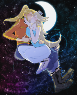 noszle:   Let’s go to see the stars and the moonI’ll fly far into space as long as I am with you   Due to popular demand, the return of Rosamus &lt;3 