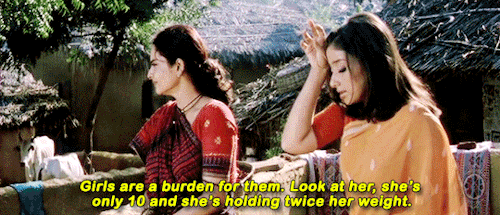 gellibean95:xtaticpearl:latinarebels:wow so powerful.  what film is this?Lajja. This film is called 