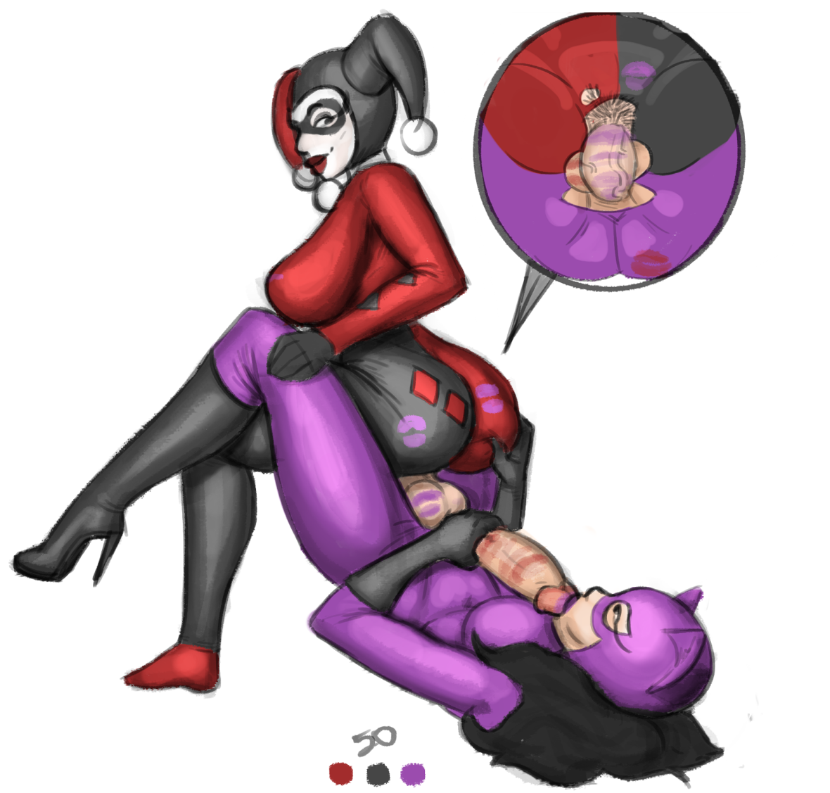 shikashimaru: mechamonkeyz:  Tights! *in color*   @neeikeda 