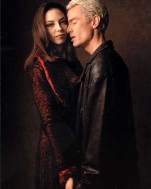 Pic of the Day: @jamesmarstersof &amp; @juliet_landau nailing their @buffytvs Season 2 promo shoot #