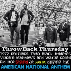 kwamejaw:atane:  queennubian:  crownprince81:  sancophaleague:  I’m pretty sure everyone has seen, heard, or read about the Famous Tommie Smith and John Carlos black power fist at the 1968 summer Olympics. But have you seen, heard, or read about Vincent