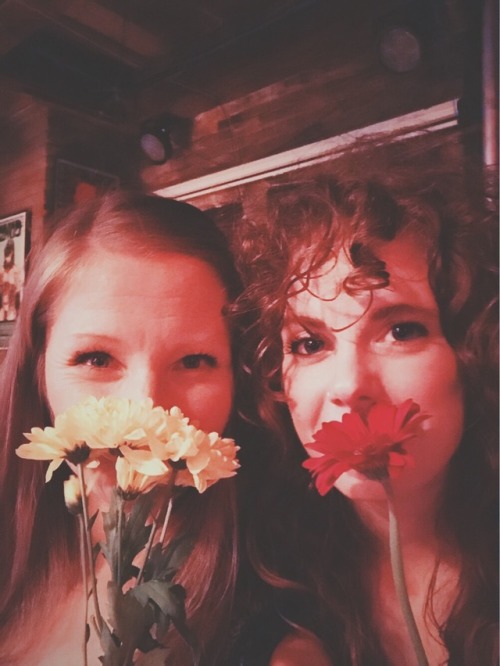Played all of Tusk last night w the Fleetwood Mac cover band &amp; sweet stranger handed me flowers 