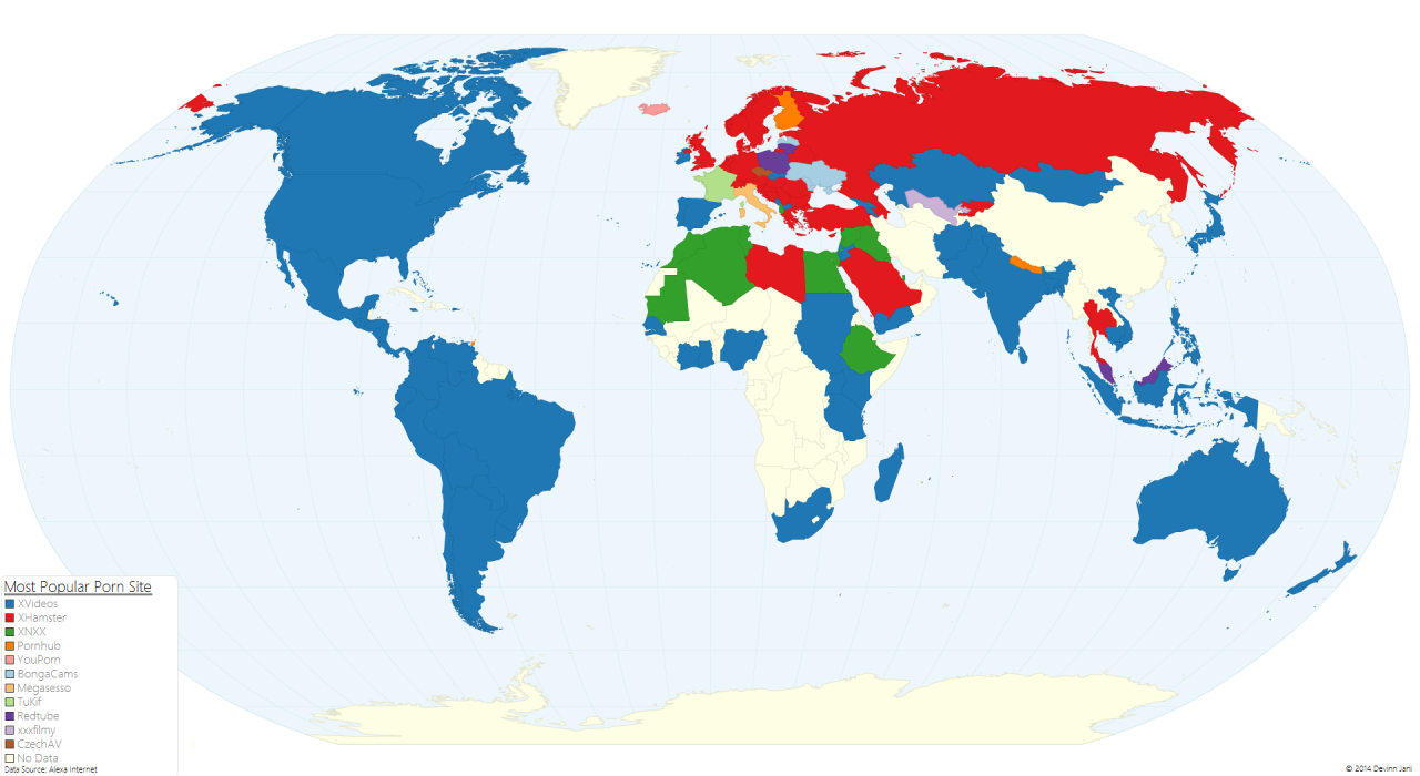 Most Popular Porn Websites