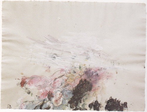 tremendousandsonorouswords: Cy Twombly, Scenes from an ideal marriage, 1986
