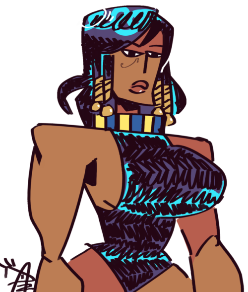 rottenchicken: body headcanon for Pharah I guess;;