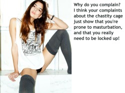 Chastity-Captions