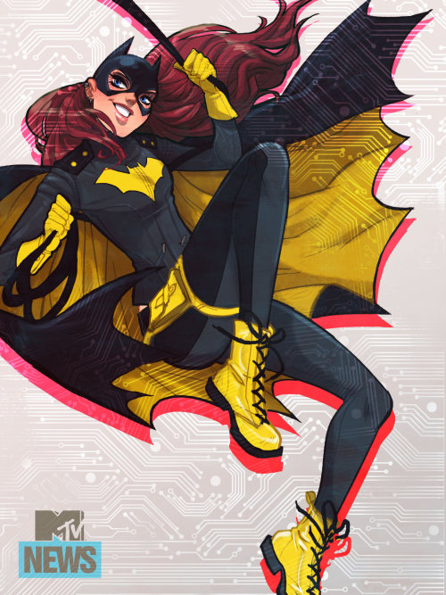 bear1na:  Batgirl #35 cover, redesign, and poster by Babs Tarr, colours by Jordie Bellaire (written by Cameron Stewart and Brenden Fletcher)