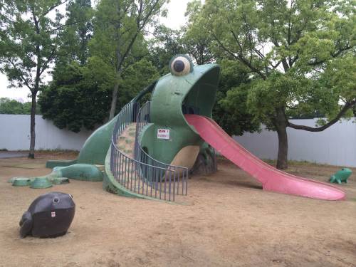 storm-and-flame:frogsuggest:meme758:久宝寺緑地（大阪府八尾市）take me to church#i’ll worship like a frog at the s
