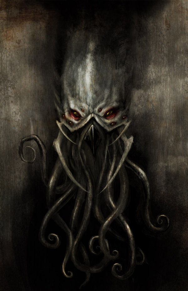 fckyeahhplovecraft:  Arkham and Reanimator Illustrations by menton3