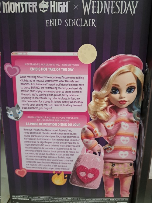 Monster High X Wednesday: Enid & Wednesday Dolls