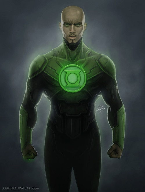 extraordinarycomics:Green Lantern by Aaron Randall.