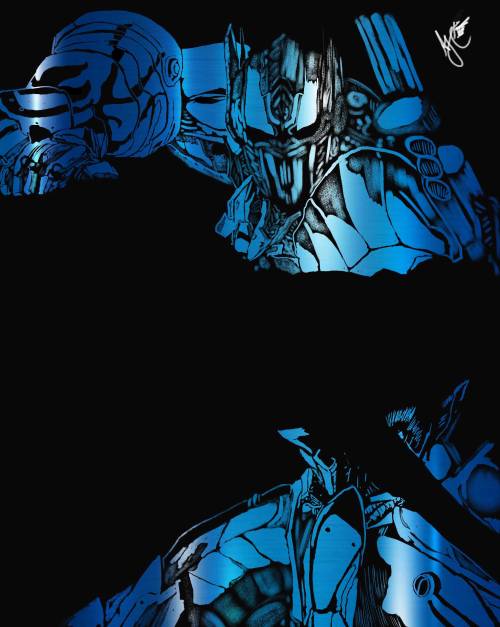 Optimus Prime Painting