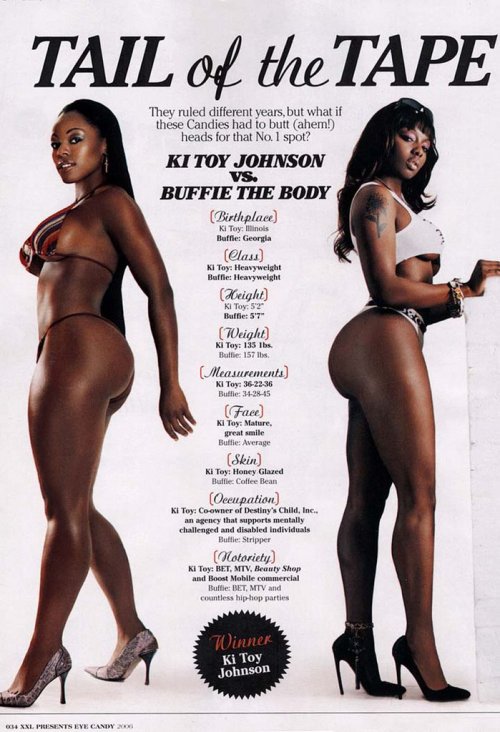 Porn kenzanyc:ki toy & buffy in xxl mag, 2006  photos