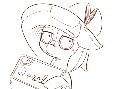 kajiohentai:  Source: https://boards.4chan.org/mlp/thread/22676664Fuck me, I keep falling in love with these strange pony characters.  I’m forcing myself not to draw anything of Raggie until I’ve finished the FS game (which is still coming along