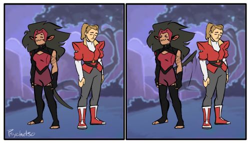 psychelso: I’m sorry if this has been done before buT-Catra doing that thing™ cats do wh