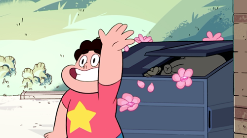 hmm, is this a flashback or are the moss flowers still lying around everywhere…I could see Ronaldo maybe going over the ‘evidence’ via brief flashback clips, maybe