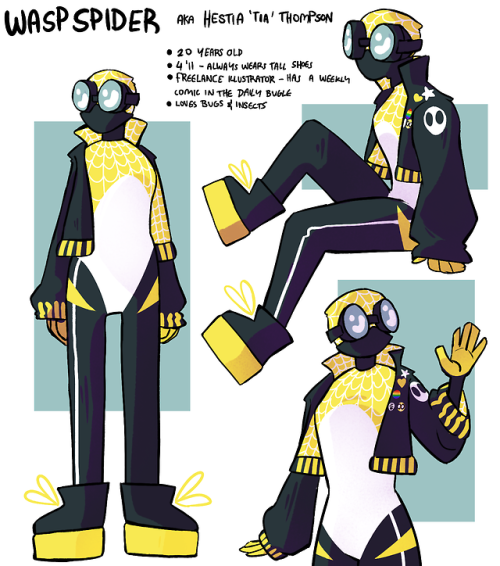 im a bit late to this, but here’s my spidersona!