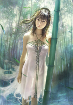 art-of-cg-girls:  bamboo forest by eat01234