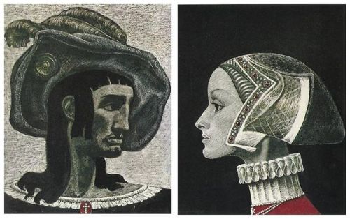 shakespearean: Stunning! gdfalksen: Savva Brodsky a Soviet artist, book illustrator, architect, 