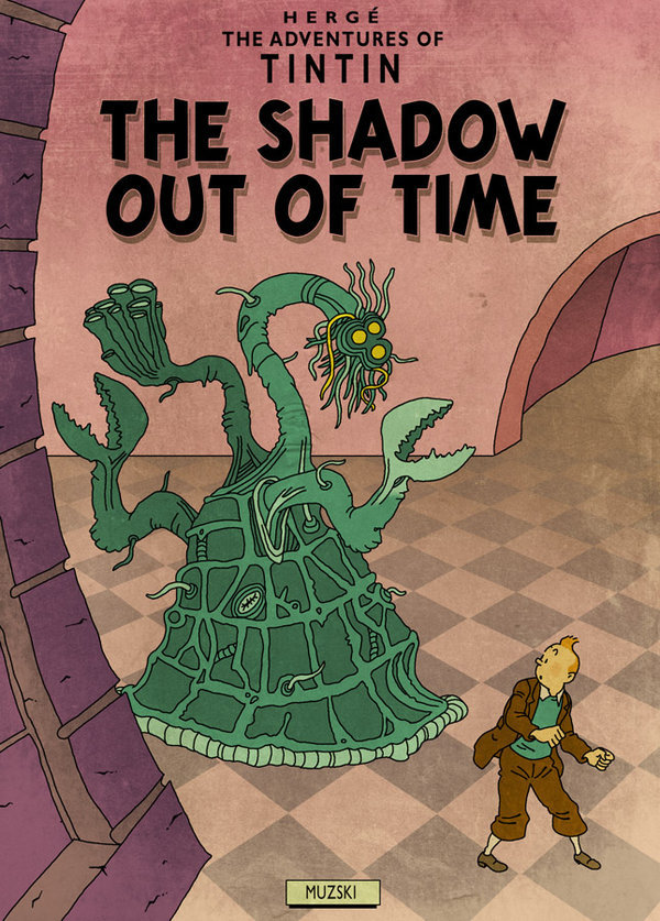 myrgrim:  The adventures of Tinitn and the horrific world of Lovecraft 