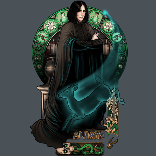 awesomedigitalart:  Harry Potter shirts by MeganLara available now, พ today only! Hermione - Luna - Snape