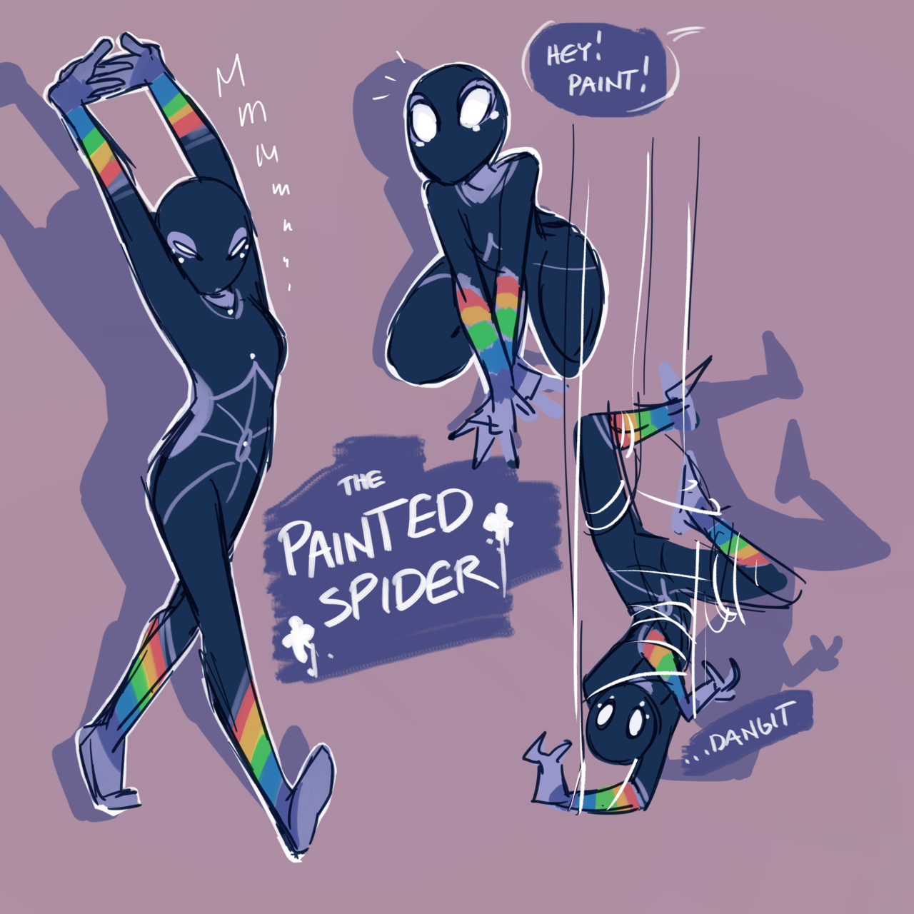 Skinky's - So, this is my spidersona, Araneae.